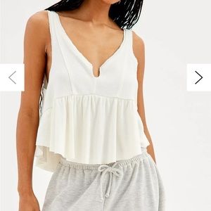 UO Amelia Babydoll Tank top